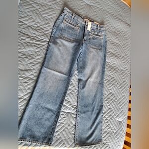 Stylish Light Blue Women's Flare Jeans